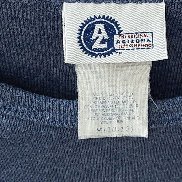 Vintage Arizona Blue Tee 3/4 Length Sleeve – Girls Size Medium - Picture 8 of 8